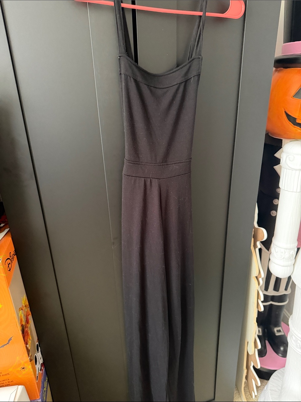 Z Supply Black Spaghetti Strap Jumpsuit